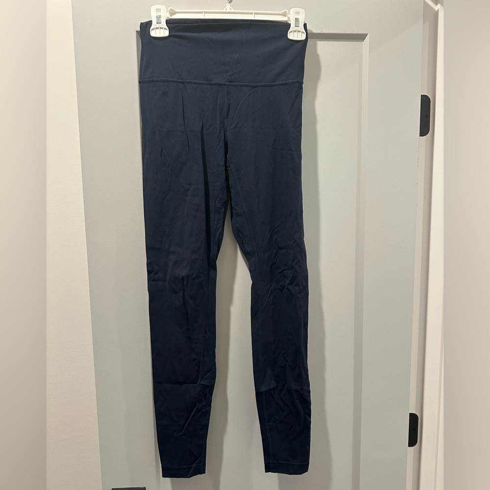 Lululemon Navy Leggings 28”